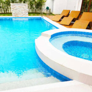 Adults and kids will both enjoy swimming in our high quality pool